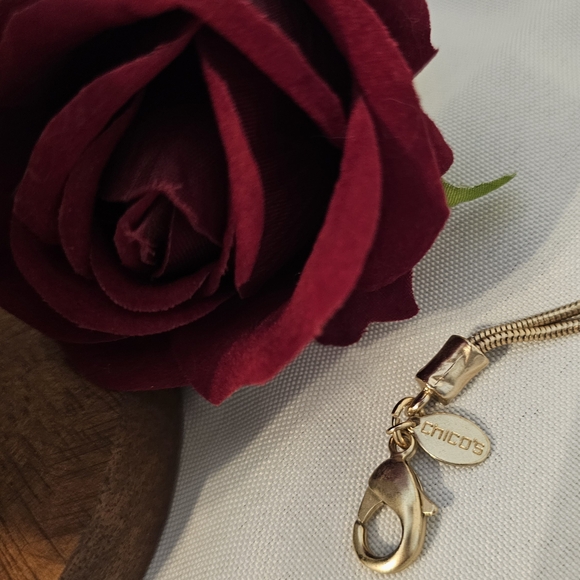 Vintage Gold and Brown Pendant Necklace - Picture 2 of 11